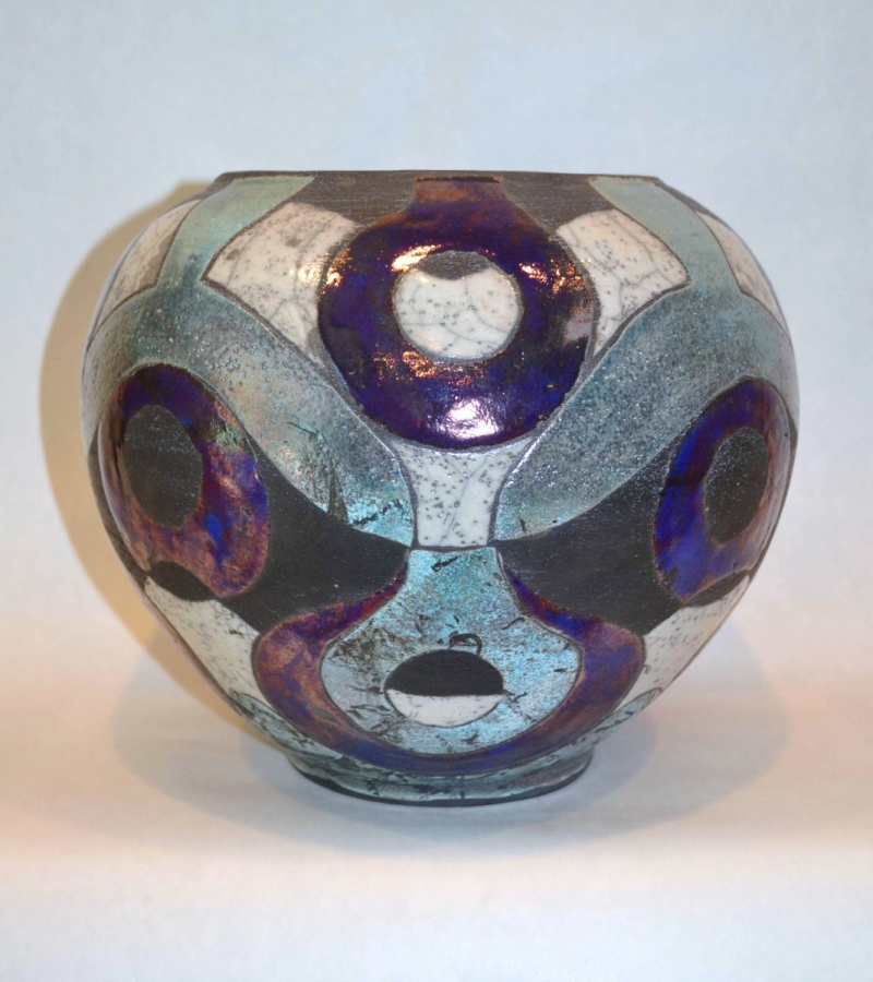 Ceramic Bowl Raku 