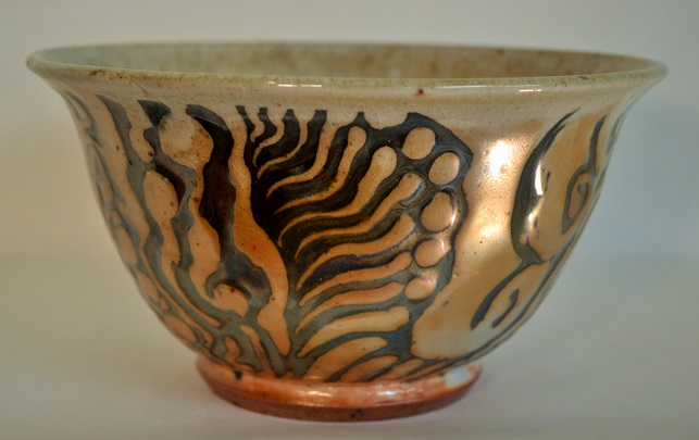 wood fired decorative bowl